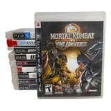 Jogo Mortal Kombat Vs Dc Universe Ps3 Mídia Física