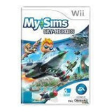 Jogo My Sims Sky Heroes Wii Nintendo Wii Lacrado Wii