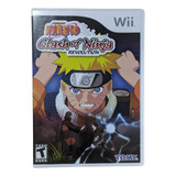 Jogo Naruto Clash Of Ninja Revolution Wii Americano