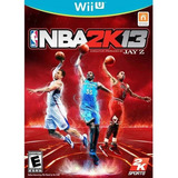 Jogo Nba 2k 13 Nintendo Wii U Midia Fisica 2k Sports
