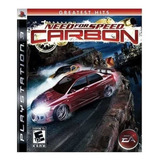 Jogo Need For Speed Carbon Ps3