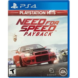 Jogo Need For Speed Payback Playstation Hits Ps4 Fisica