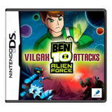 Jogo Nintendo Ds Ben 10 Vilgax Attacks Alien Force - Lacrado