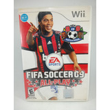 Jogo Nintendo Wii Fifa Soccer 09 All-play Original Caixa 