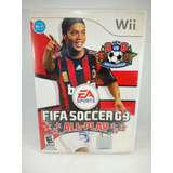 Jogo Nintendo Wii Fifa Soccer 09 All-play Original Completo 