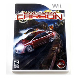 Jogo Nintendo Wii Need For Speed Carbon Seminovo Original