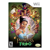 Jogo Nintendo Wii Original The Princess The Frog Lacrado