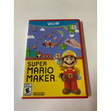 Jogo Nintendo Wii U Super Mario Maker Original Mídia Física