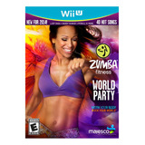 Jogo Nintendo Wii U Zumba Fitness World Party - Novo Lacrado
