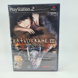 Jogo Original Ps2 Fatal Frame 3 lacrado 