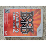 Jogo Original Wii Rock Band Country Track Pack 2