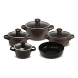 Jogo Panelas Ceramica Conjunto