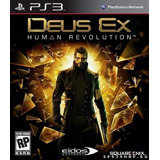 Jogo Para Console Deus Ex Human Revolution Ps3 cst 000 