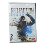 Jogo Para Pc Dvd-rom Red Faction Armageddon Thq Mídia Física
