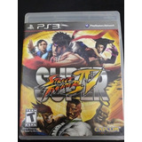 Jogo Para Ps3 Super Street Fighter Iv Original Usado