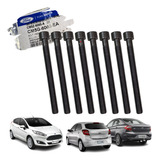 Jogo Parafuso Cabeçote Motor New Fiesta E Ford Ka 1 0l 3cil