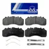 Jogo Pastilha De Freio Mercedes Axor 2540s 6x2 2005 2006 Syl