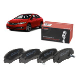 Jogo Pastilha Freio Diante Brembo Honda Civic Si 2 4 Gen 9