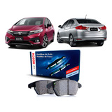 Jogo Pastilha Freio Honda Fit City 2015 2016 2017 2018 2019