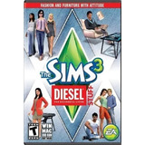Jogo Pc Dvd Rom The Sims 3 Coleção De Objetos Diesel