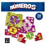 Jogo Pedagógico Aprender Números 30 Peças Pais Filhos