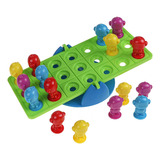 Jogo Pedagógico Brinquedo Gangorra Do Macaco Art Brink