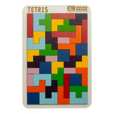 Jogo Pedagógico Tetris Brinquedo De Combinação