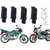 Jogo Pedaleira Dianteira Traseira Cbx20 Strada Twister Cb300
