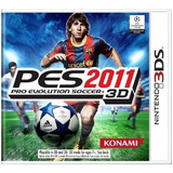 Jogo Pes 2011 Pro Evolution Soccer Nintendo 3ds Midia Fisica