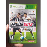 Jogo Pes 2012 12 De Futebol Original Mídia Física Xbox 360