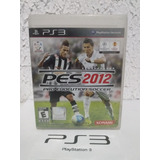 Jogo Pes Pro Evolution Soccer 2012 Ps3 Mídia Física R 16 80