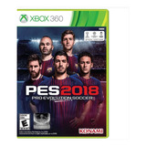 Jogo Pes2018 Somente Para Xbox 360