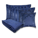 Jogo Peseira Cama Queen Capas De Almofada Porta Travesseiros