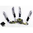 Jogo Pisca Led Seta Esportivo Moto Preto Mod U + Rele Eletr