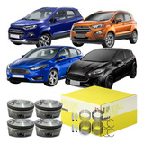 Jogo Pistão C Anel 0 50 New Fiesta Ecosport 1 6 16v Sigma
