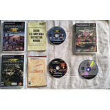 Jogo Playstation 2 Socom Lote 3