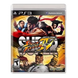 Jogo Playstation 3 Super Street Fighter Iv Original 