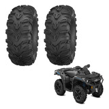 Jogo Pneu Tras Arisun Quadriciclo Outlander 1000 26x10 12