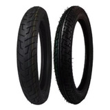 Jogo Pneus De Moto 2 75 18 57p 100 90 18 56p Tl