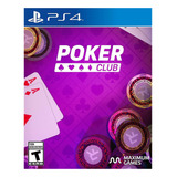Jogo Poker Club Ps4