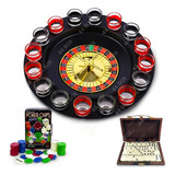 Jogo Poker E Roleta Drinking Beber Cassino Frete Grátis