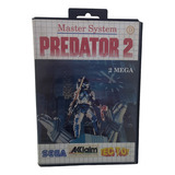 Jogo Predator 2 - Do Master System Fita Original Com Manual