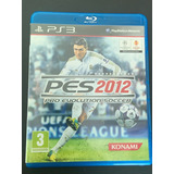 Jogo Pro Evolution Soccer Pes 2012 Game Ps3 Dvd Região 2