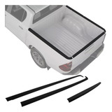Jogo Protetor Borda Lateral Tampa Hilux 2016 A 2021 Bepo