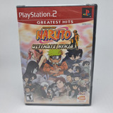 Jogo Ps2 Original Naruto Ultimate Ninja lacrado 