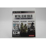 Jogo Ps3 - Metal Gear Solid Hd Collection (1)
