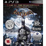 Jogo Ps3 Batman Arkham