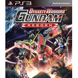 Jogo Ps3 Dynasty Warriors Gundam Reborn Fisico Original