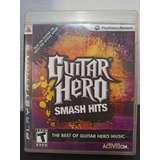 Jogo Ps3 Guitar Hero Smash Hits Físico