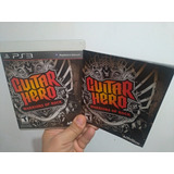 Jogo Ps3 Guitar Hero Warriors Of Rock - Semi-novo Completo 